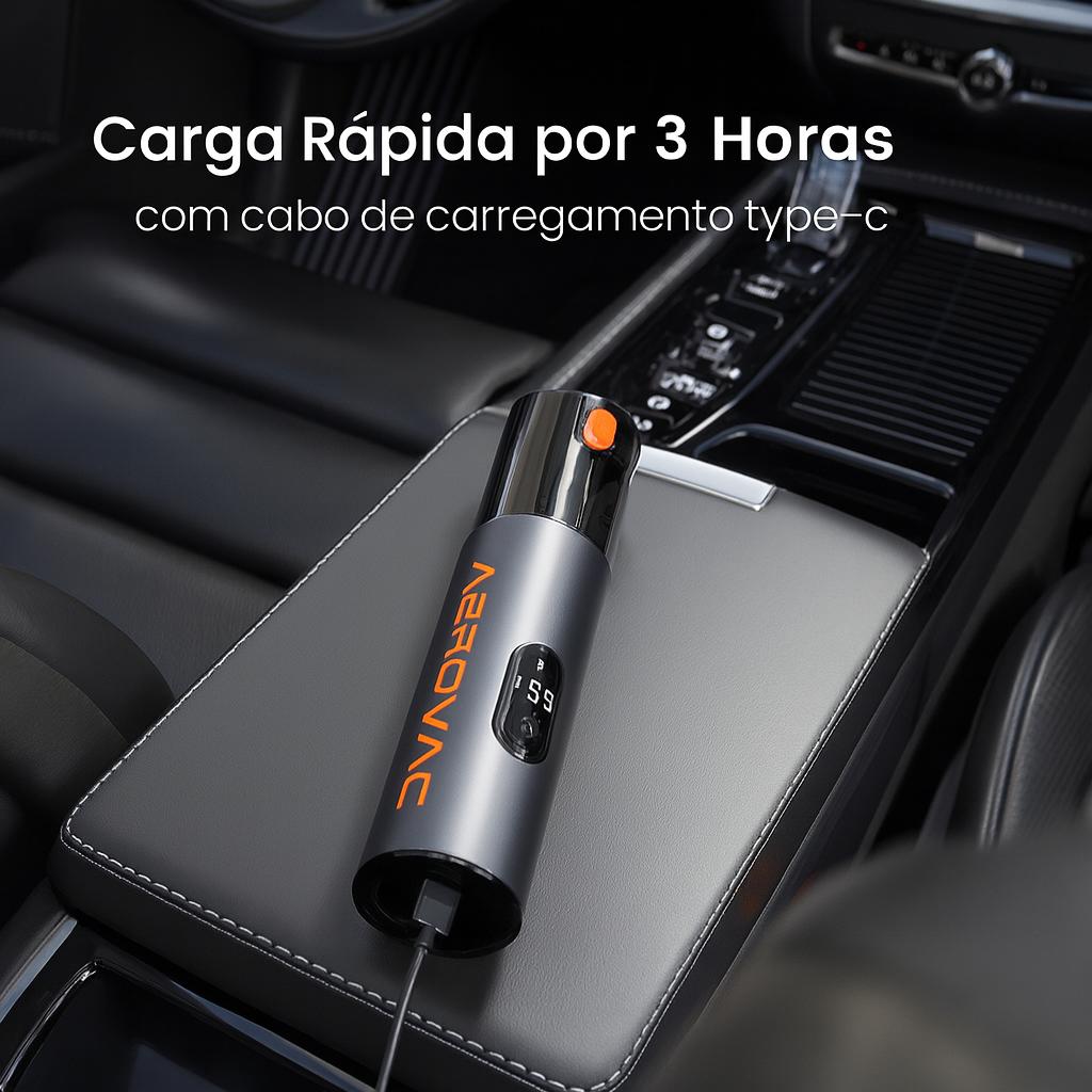O aspirador de precisão para o seu carro