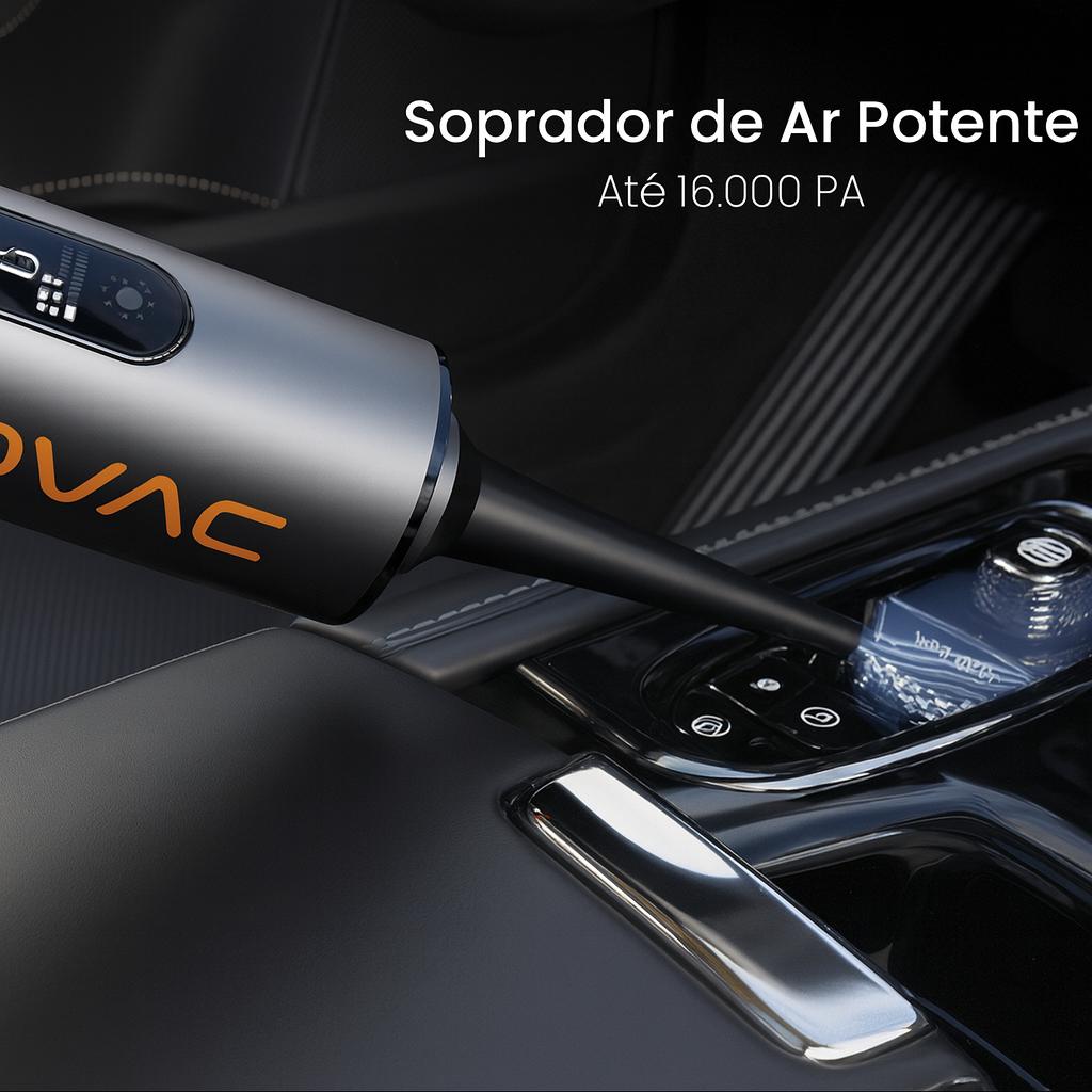 O aspirador de precisão para o seu carro